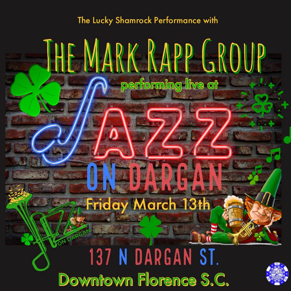 Florence native and world-renowned trumpeter Mark Rapp returns to Jazz and Dargan with his group of extraordinary musicians.